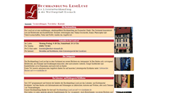 Desktop Screenshot of leselust-eisenach.de